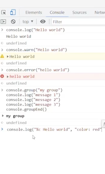 Effective console.log usage in JS